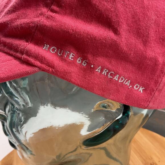 Pops Soda Shop Food Fuel Fizz Route 66 Arcadia OK Pink Bottle Cap - Picture 9 of 13